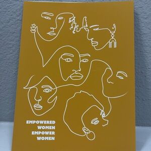 Empowered Women Art Print in Mustard